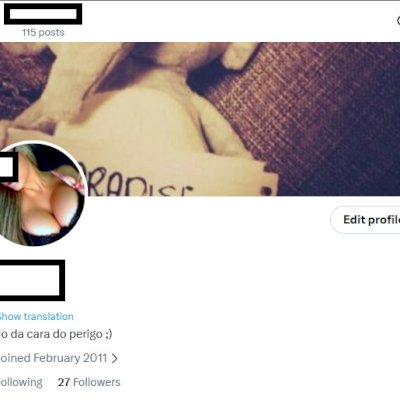 2010-2014 Conta do Twitter Antiga X + LGBT feminino 18+ Acesso + seguidores