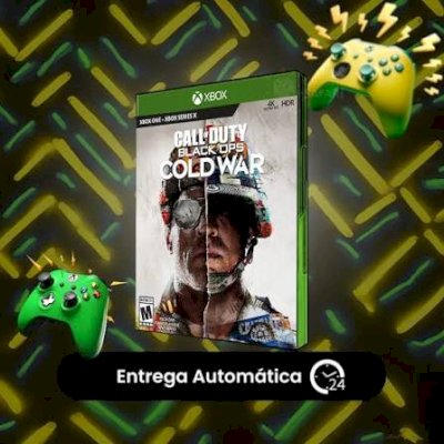 CALL OF DUTY:COLD WAR – XBOX ONE / SERIES S conta-email+senha.não é parental.