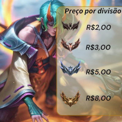 Elojob Ferro até o platina (League of Legends)