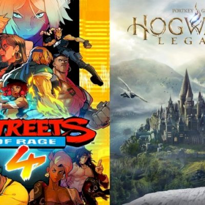 CONTAS EPIC GAMES COM HOGWARTS LEGACY (PC) + STREETS OF RAGE 4 (MOBILE)
