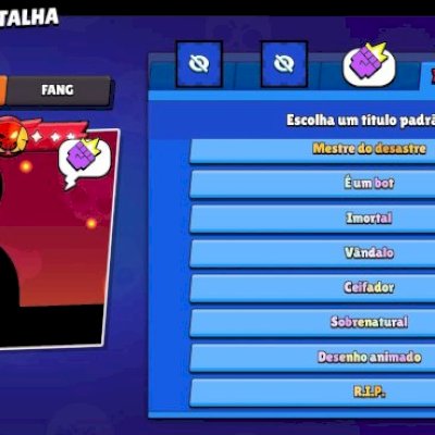 Conta de Brawl Stars e Clash Royale High End PROPLAYER
