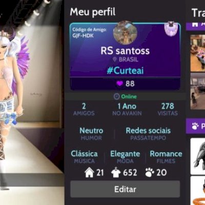 vende conta level 22 com bastante item raros 