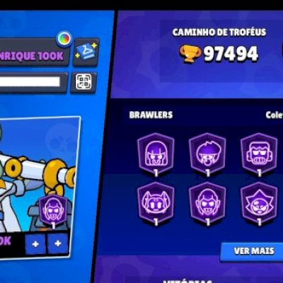 Conta De Brawl ( UNICO DONO ) 100% Full 