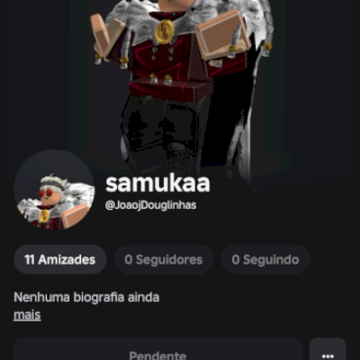 CONTA FORTE BLUE LOCK e Blox ROBLOX 