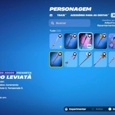 CONTA FORTNITE +150 SKINS E ITENS RAROS, INCLUI RL COM FENNEC + OCTANE TW 