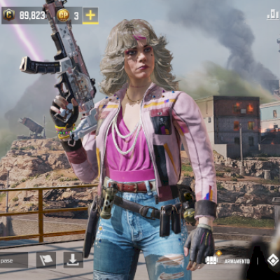 Conta COD MOBILE com varias lendárias,miticas (ghost mitico) desde 01/08/2019 
