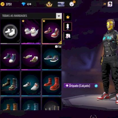 Conta de free fire de 4 ano de ff skin novas de 2026 gratis leia descrição 