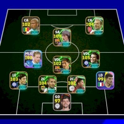 CONTA DE EFOOTBALL COM EPICOS