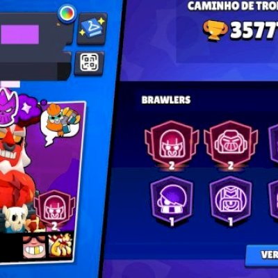 CONTA BRAWL STARS 35k TROFÉUS | 83 BRAWLERS | PASSO PARA EMAIL 