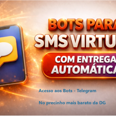 NUMERO VIRTUAL SMS - ACESSO A BOTS 