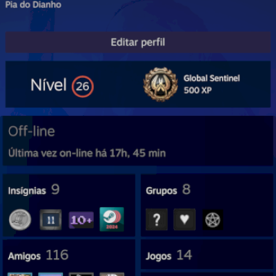 Conta Steam 