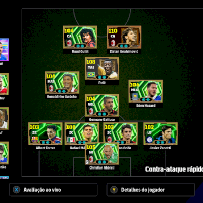 Conta Efootball Xbox com Gullit,pele,ibrahimovic etc...