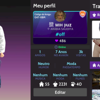 Avakin life feminina 