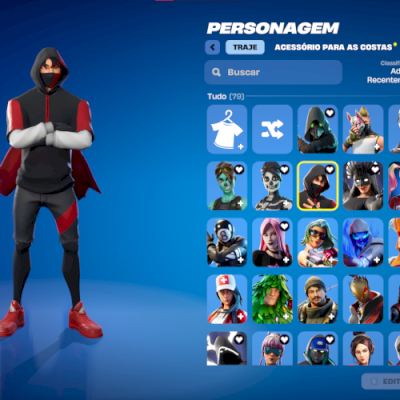 CONTA DE FORTNITE COM IKONIK + SEASON 4 (OG) + BUNDLES (FULL ACESSO)