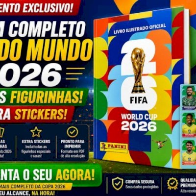 Figurinhas Album da Copa do Mundo de 2026 em PDF Completo e pronto para imprimir