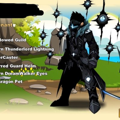 AQW CONTA LV 100 COM ALGUNS HARD FARMS E ITENS RAROS