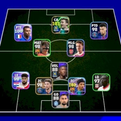 Vendo conta iniciante efootball, com Kounde show time 