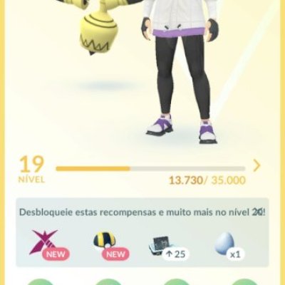 CONTA COM TAPU BULU SHINY E VÁRIOS ITENS