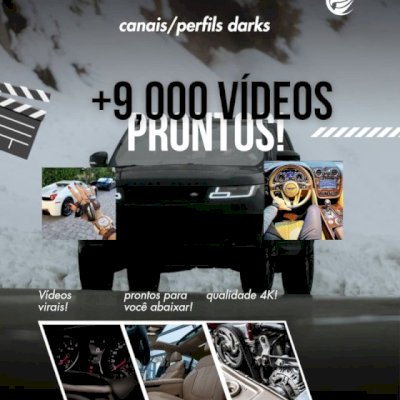 +9,000 Mil VÍDEOS PRONTOS EM 4K PARA POSTAR!