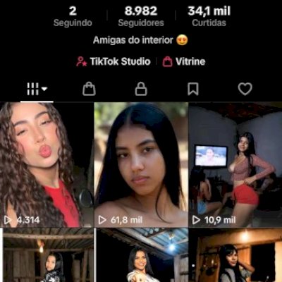 Conta ORGÂNICA TIkTOk 8,9k Seguidores; Engajada; Shop ativo; + de 34k de likes; 