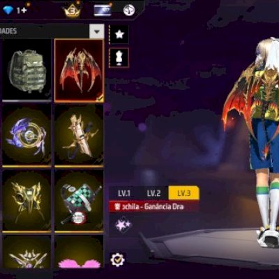 Conta free fire gemada-disponível 