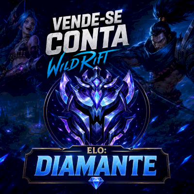 Conta WILD RIFT TIER Diamante 💎