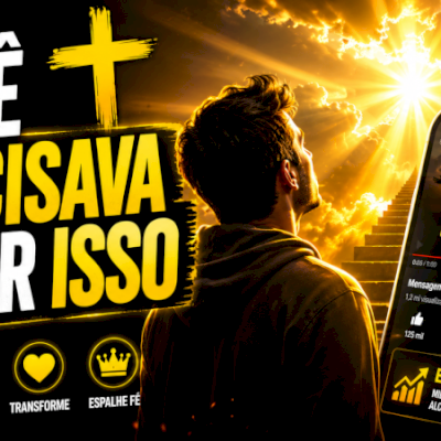 +400 Vídeos Evangélicos Para TikTok, Reels e Shorts 