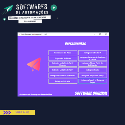 Suite Softwares do Instagram