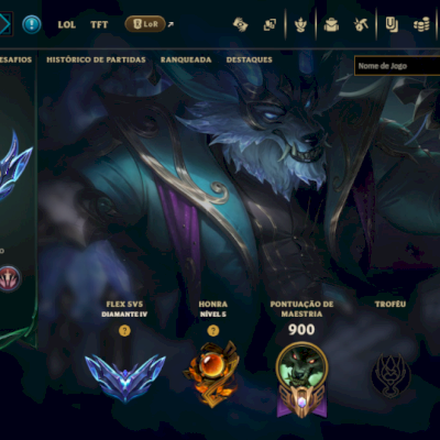  Conta LoL Mono WW / 1,2kk Maestria / 252k EA / SKIN 291/ LVL667