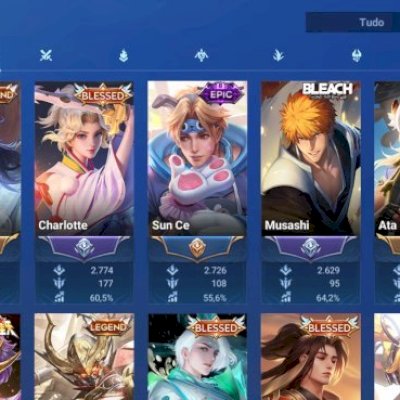 🔥 CONTA HONOR OF KINGS – MUITOS HERÓIS, SKINS RARAS E ÓTIMO HISTÓRICO 🔥