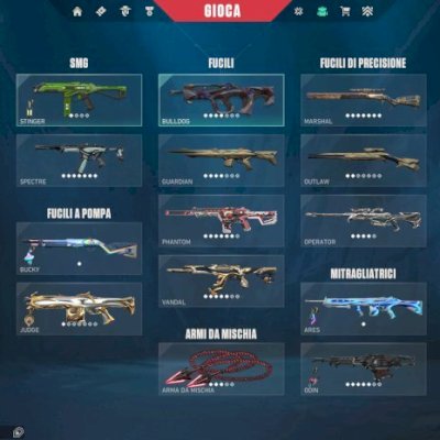 Conta Valorant - Plat 3 - Várias Skins