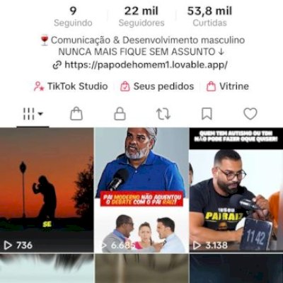  VENDO CONTA TIKTOK COM 22K DE SEGUIDORES[ENGAJAMENTO REAL]