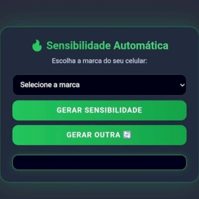 PAINEL SENSIBILIDADE 