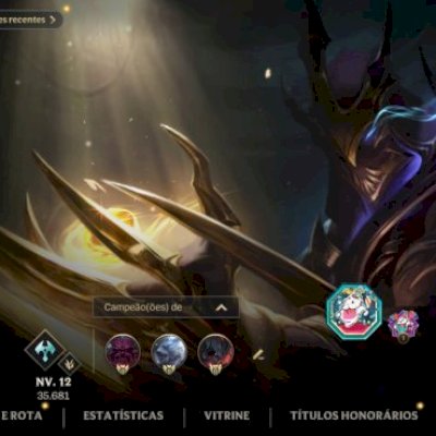  Conta de Wild Rift NVL 190 Challenger