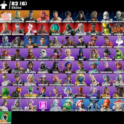 Conta Fortinite | 82 skins | Shadow Midas | Peter Griffin| Superman 