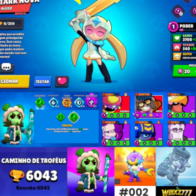 CONTA MAIN MICO 🐒 E NOVA PERSONAGEM STARR NOVA!