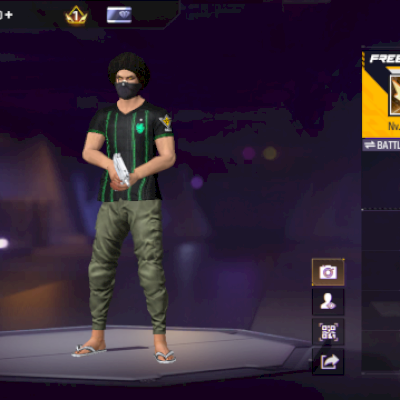 VENDO CONTA DE FREE FIRE COM UMP ATRIBUTADA E ARMA LENDÁRIA