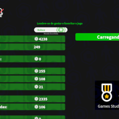 conta de roblox, bem upada em jogos