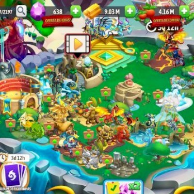[PROMO] CONTA DRAGON CITY LEVEL 22 | 638 JÓIAS | VIA FACEBOOK | ADIQUIRA JÁ!!