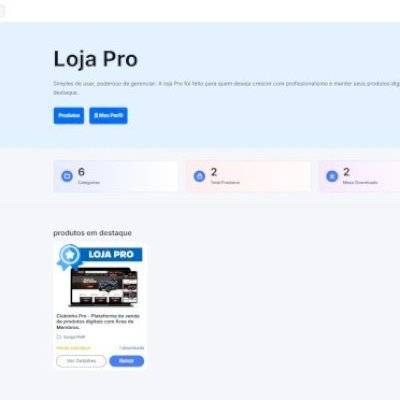 Plataforma de Membros Venda de Cursos Planos, Pagamentos e Download de Produtos 