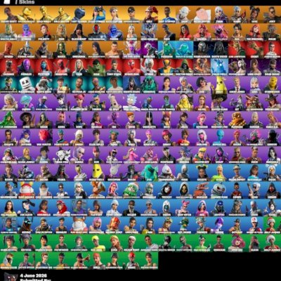CONTA FORTNITE OG 🔥 233 SKINS | TRAVIS SCOTT |  218 MACHADOS | 199 WRAPS 