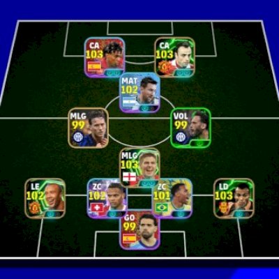 Conta de efootball 3141 força coletiva ⚡ com yamal Messi berbatov cufu 103 e etc