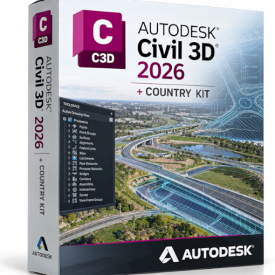 Civil 3d 2026 + Country Kit for Brazil