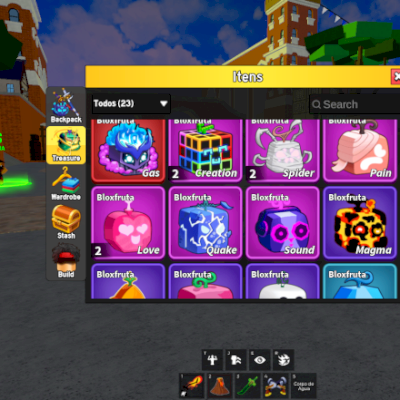 CONTA BLOX FRUITS SEA 3 BARATA