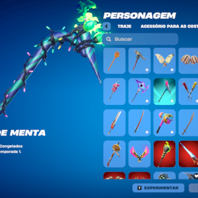 CONTA FORTNITE PICARETA MINTY, SKIN GLOW, NVIDIA 160+ SKINS (NEGOCIAVEL) 