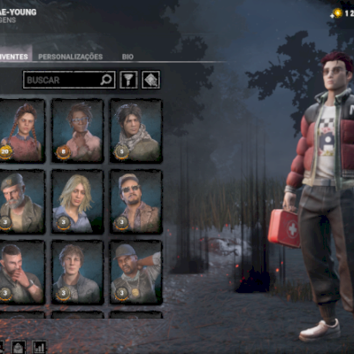 Vendo conta Dead by Daylight junto com a conta Steam - Todos os Sobrev e Kylers 