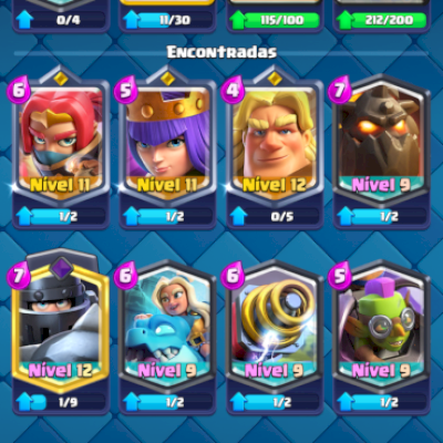 Conta de Clash Royale