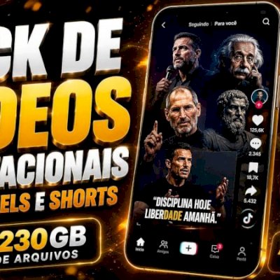 PACK DE VIDEOS MOTIVACIONAL |  (10GB) 