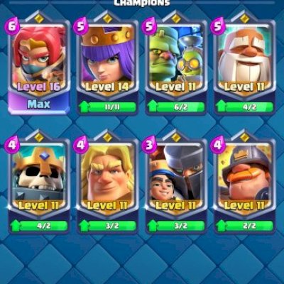 Clash Royale 12k + Brawl Stars 80k