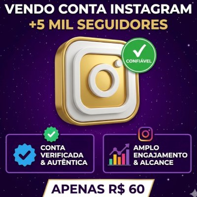 CONTA INSTAGRAM +5K SEGUIDORES